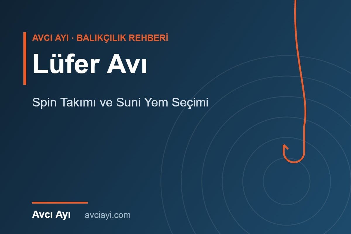 Lüfer Avı İçin Spin Takımı ve Suni Yem Seçimi