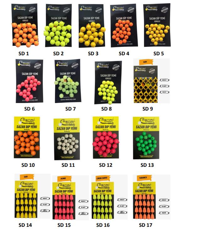 Renat Carp Delikli Sazan Dip Yemi 20'li Paket