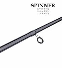 Alesta Spinner 2.10m 8-32 gr Spin Olta Kamışı