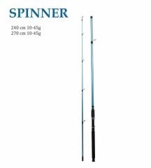 Alesta Spinner2.70m 10-45 gr Atarlı Spin Olta Kamışı