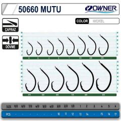 Owner 50660 Mutu White Olta İğnesi