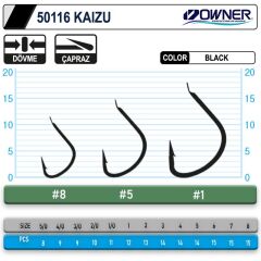 Owner 50116 Kaizu Black İğne