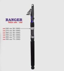 Alesta Ranger 3.00m 50-100 Teleskopik Olta Kamışı