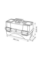 Super Bag 21 inç Raflı Balıkçı Çantası