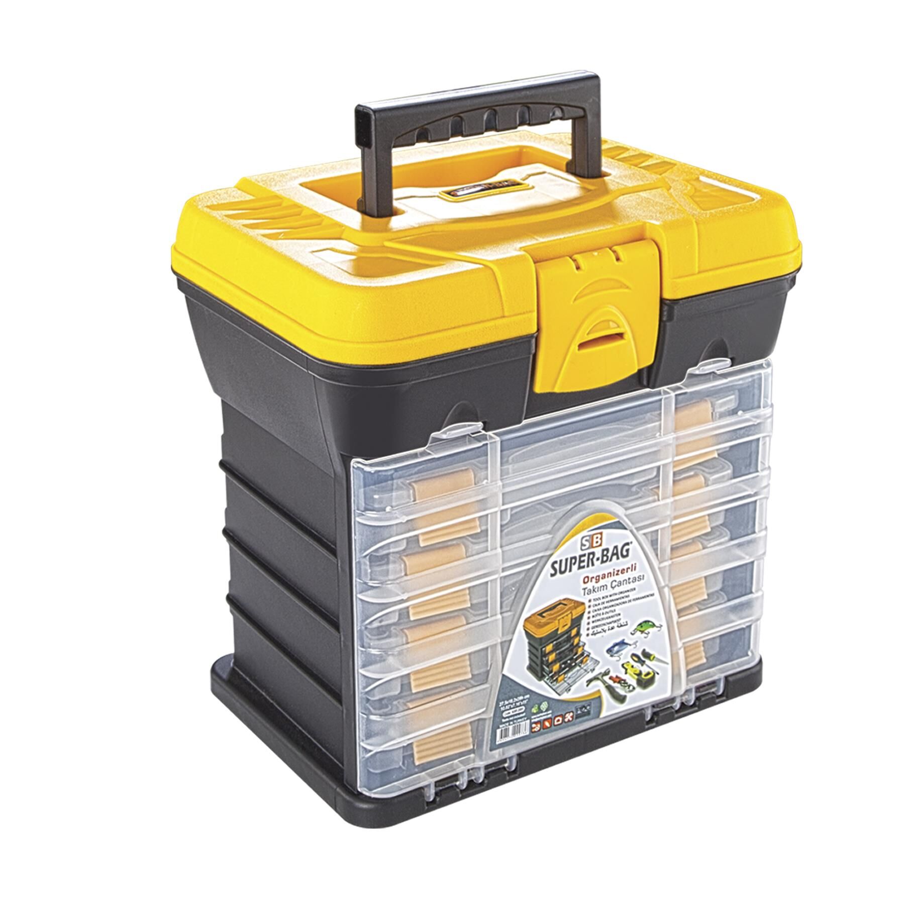Super-Bag ASR-2089 Organizerli Takım Çantası