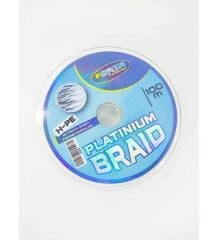 Platinium Braid 100m x4 Örgü İp Misina (Koyu Yeşil)