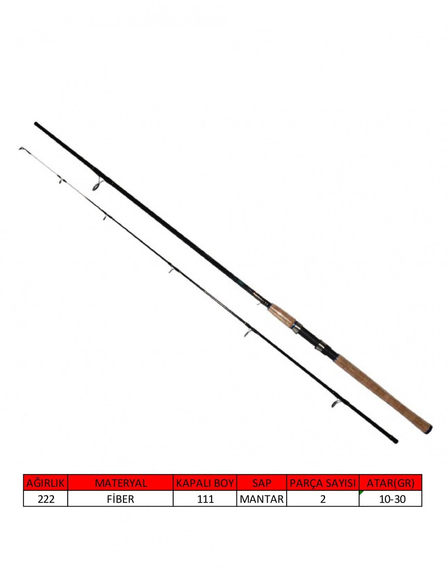 Captain Compact 2.10 10-30g Spin Olta Kamışı