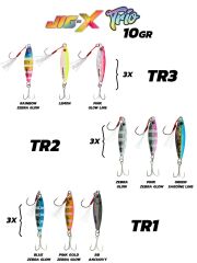 Fujin Jig-X Trio 3'lü Micro Jig 10 gr