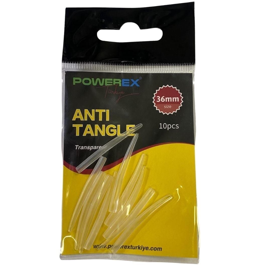 Powerex Dolaşma Önleyici (Anti Tangle) Şeffaf Elastik Hortum 36mm 10 Adet