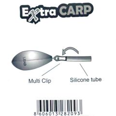 Extra Carp Multi Clip & Silikon 10'lu