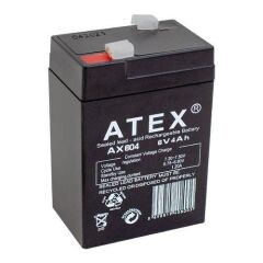 Atex 6 Volt 4 Amper Kuru Akü
