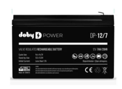 Doby 12 Volt 7 Amper Kuru Akü