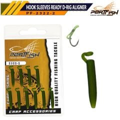 Portfish Hook Sleeves Ready D-rig Aligner 10 Adet