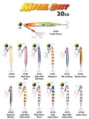 Fujin Metal Cast 20gr Light Jig Metal Yem