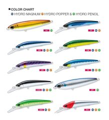 Yozuri Hydro Magnum 12 cm 33 g Sinking Sahte Balığı