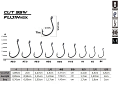 Fujin SSW Delikli Kaynaklı Çapraz Octopus Kancası