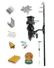 Bauer Profosyonel Tam Takım Sazan Seti