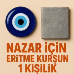 Nazar için Eritme Kurşun 1 Kişilik (100g)