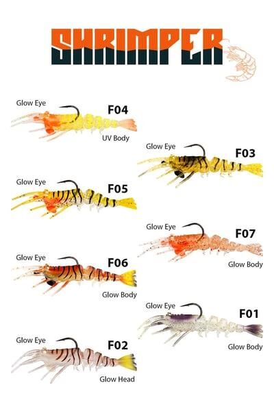 Fujin Shrimper 75mm 8.5gr Silikon Karides