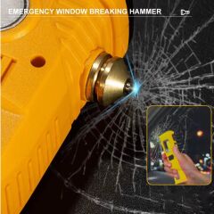 Wison Cam Kıracaklı Dijital Göstergeli Mıknatıslı Şarjlı Acil Durum Tamirci Feneri WS-1414