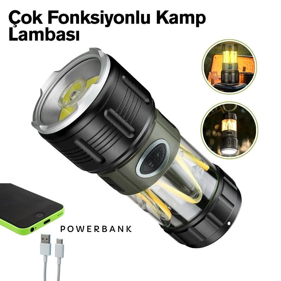 Wison WS-705 Çok Fonksiyonlu Kamp Feneri