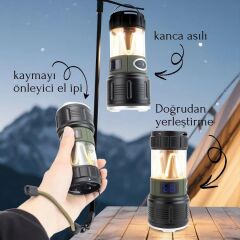 Wison WS-705 Çok Fonksiyonlu Kamp Feneri