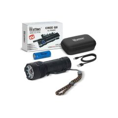 Watton CREE Q8- XPG 8+1 LED ŞARJLI EL FENERİ WATTON WT-623