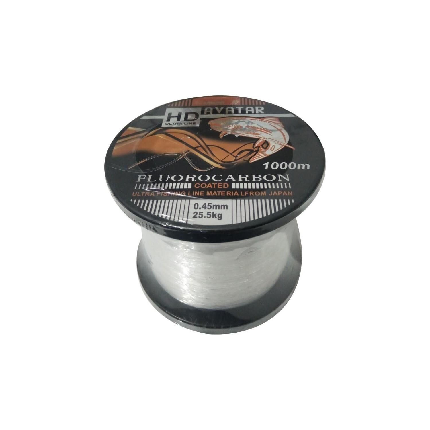 Kabura HD Avatar Fluorocarbon Kaplı 1000m Beyaz Misina