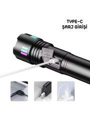 Wison Zoomlu 25w 2500 Lümen Uzun Menzilli El Feneri WS-9944