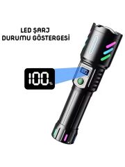 Wison Zoomlu 25w 2500 Lümen Uzun Menzilli El Feneri WS-9944