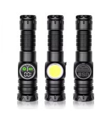 WATTON ŞARJLI KAMP LAMBASI EL FENERİ WT-704  9 MOD