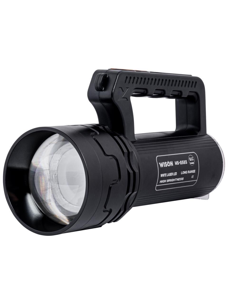 Wıson 55W LED El Feneri – 22000 mAh Type-C Şarjlı, 5500 Lümen, Çift Düğme, SOS Modu