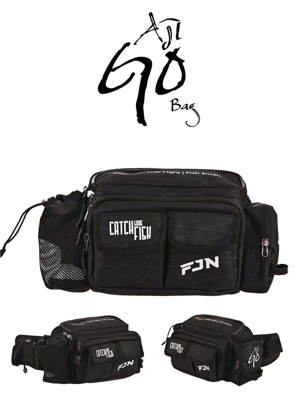 Fujin AjiGo Bel Çantası Black - Balıkçı Çantası