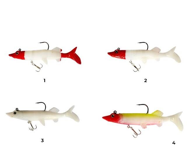 Captain 3552 Bobo Pike Soft 10cm Turna Silikonu