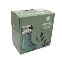 DFT Yeşil EVA Termal Çoraplı Konçlu Çizme