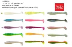 Lucky John Tioga Fat 3.9'' (9.91 cm) 5'li Silikon Yem