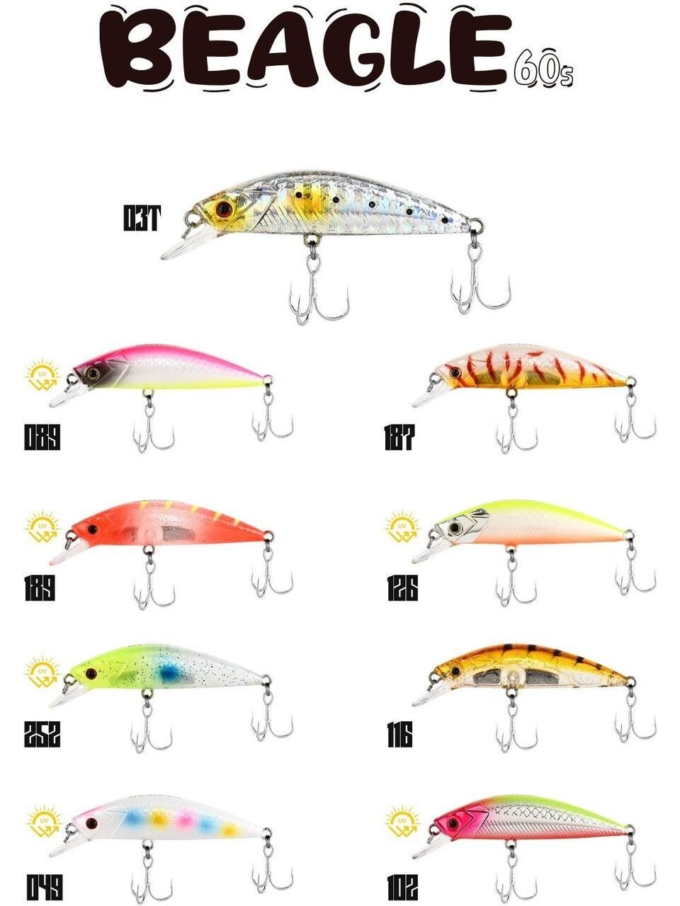 Fujin Beagle 6cm 6.5gr Maket Balık