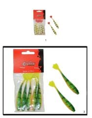 Captain 3566 Pencil Duck 9cm Levrek Silikonu 5'li Paket