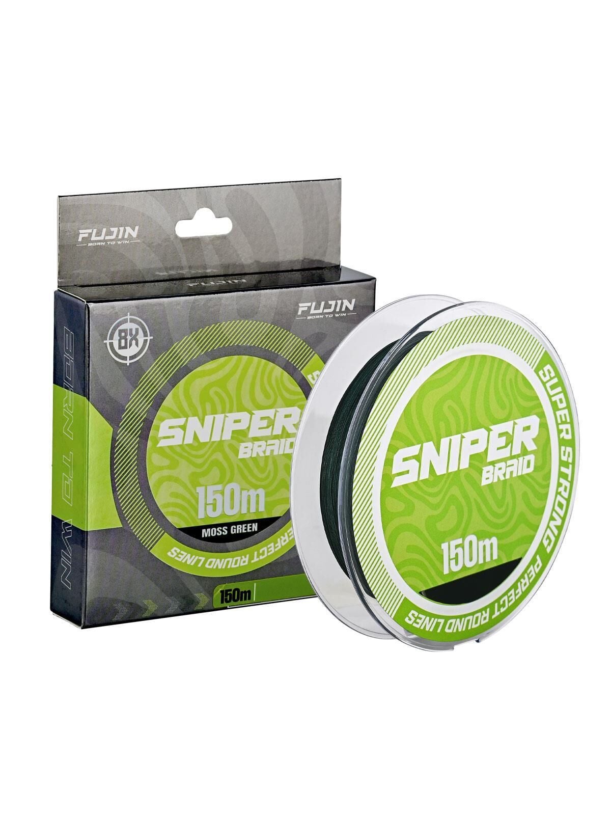 Fujin Sniper 8X 150Mt. Moss Green İp Misina