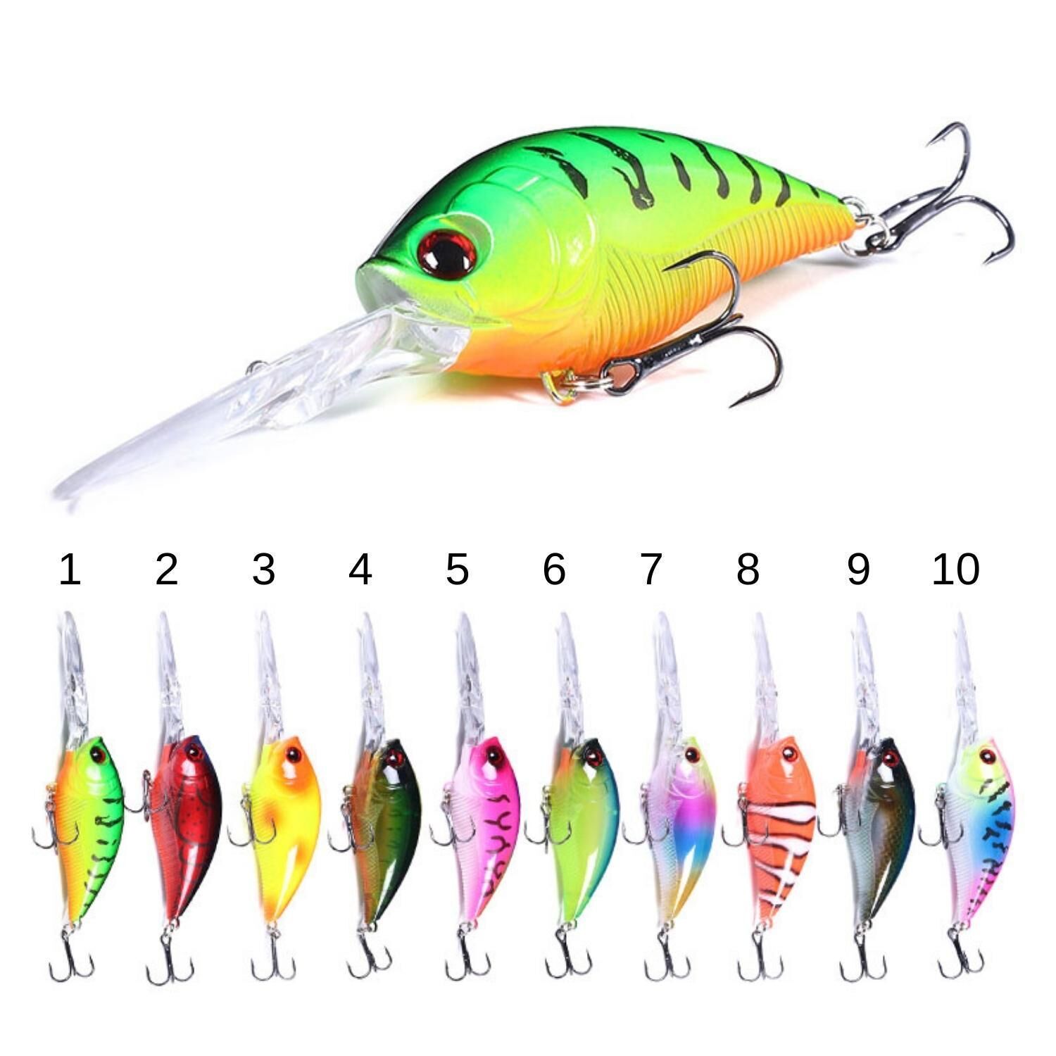 Fisher Bear Deep Chubby 7 cm 20.5 g Sahte Balık