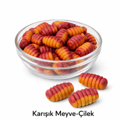 Utku Carp 200 gr Special İğnelik Boili(18x13mm) Karışık Meyve-Çilek