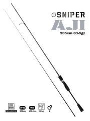 Fujin Sniper 205cm 03-5gr Aji LRF Kamışı