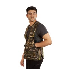 Hunthink Saz Kamuflaj Avcı Yeleği