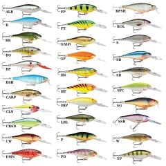 Rapala Shad Rap 9 cm 15 g Sahte Balığı