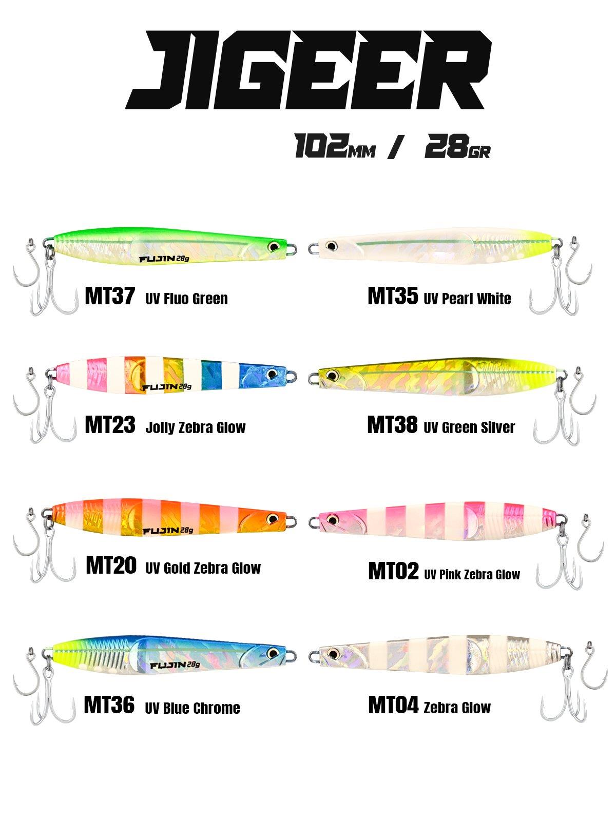 Fujin Jigeer 28gr 102mm Kaşık Yem