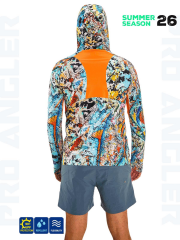 Fujin Rolla S26 Buff&Hoodie Makai Orange