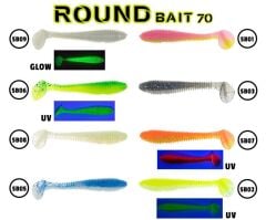 Fujin Round Bait 100mm Silikon Balık