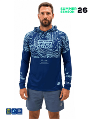 Fujin Pro Angler S26 Hooded Izohips Blue Mint