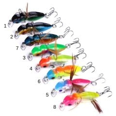 Fisher Bear Taco 5 cm 3.4 g Sahte Balık