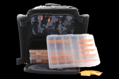 Fujin Black Camo Back Pack - Balıkçı Sırt Çantası